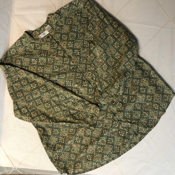 Vintage Cottagecore Print Shirt XL - Picture 1 of 6